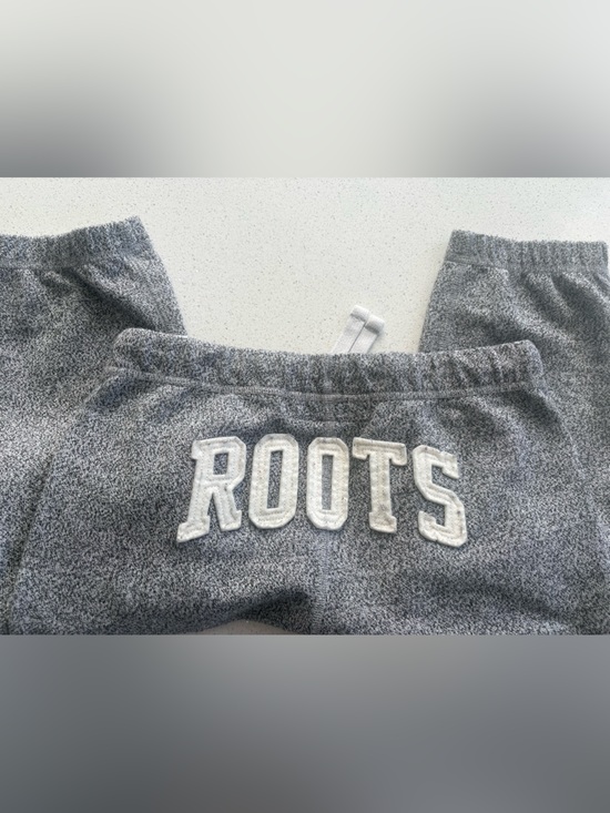 Roots Other - Roots Youth Heather Gray Logo Joggers